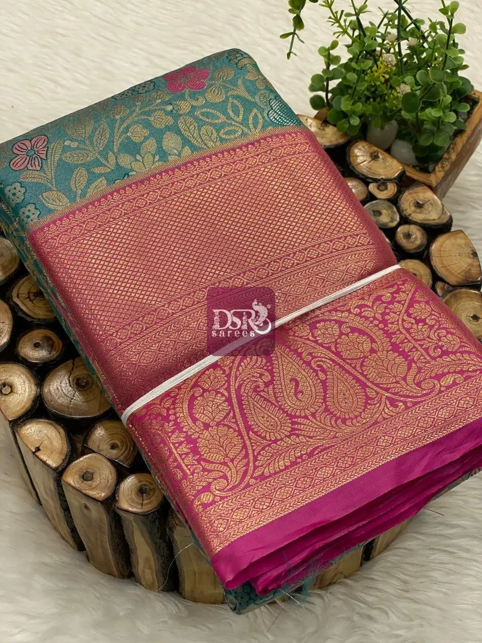 Meena Kari Tissue Bridal Sarees - vol1