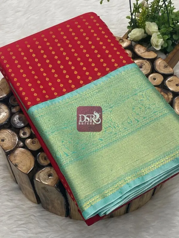 1000 Butta Korvai Border Saree