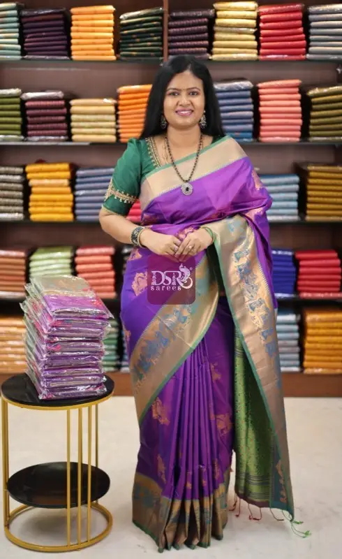 Pallaku Luxury silk saree