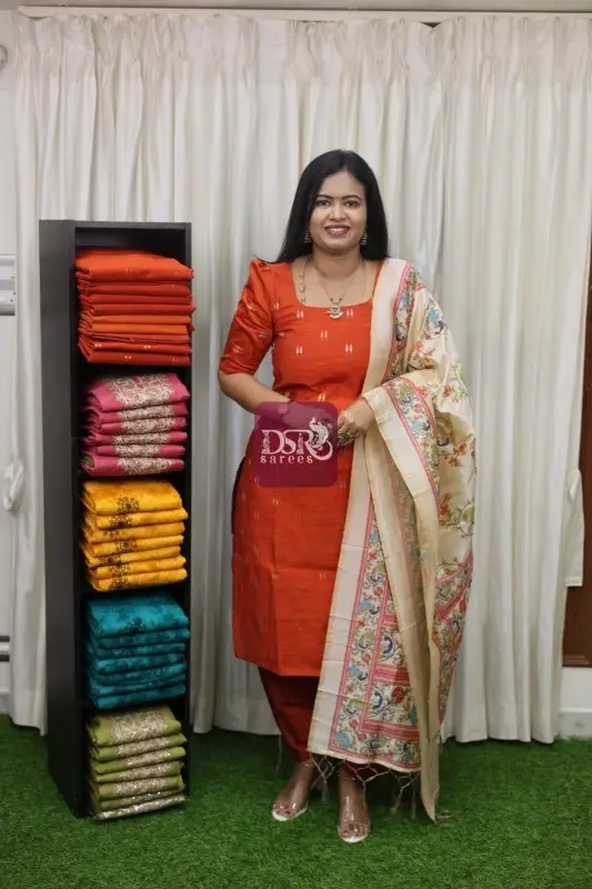 Raw Silk Salwar Sets