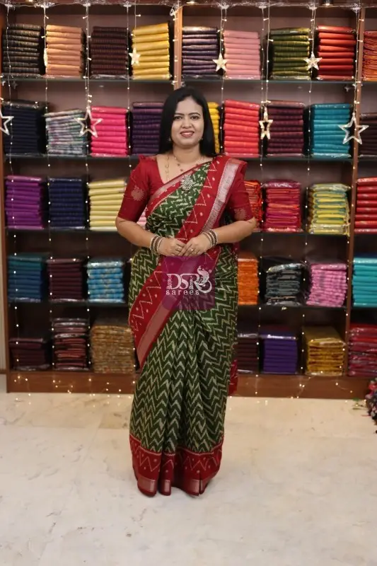 Ajrak Silk