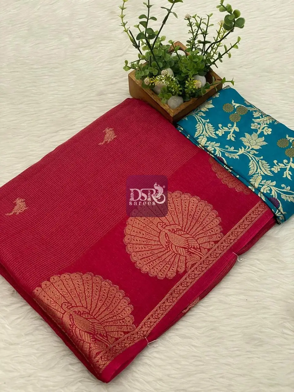 Semi Mysore Georgette Saree