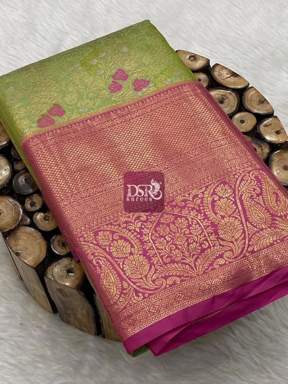 Meena Kari Tissue Bridal Sarees - vol1