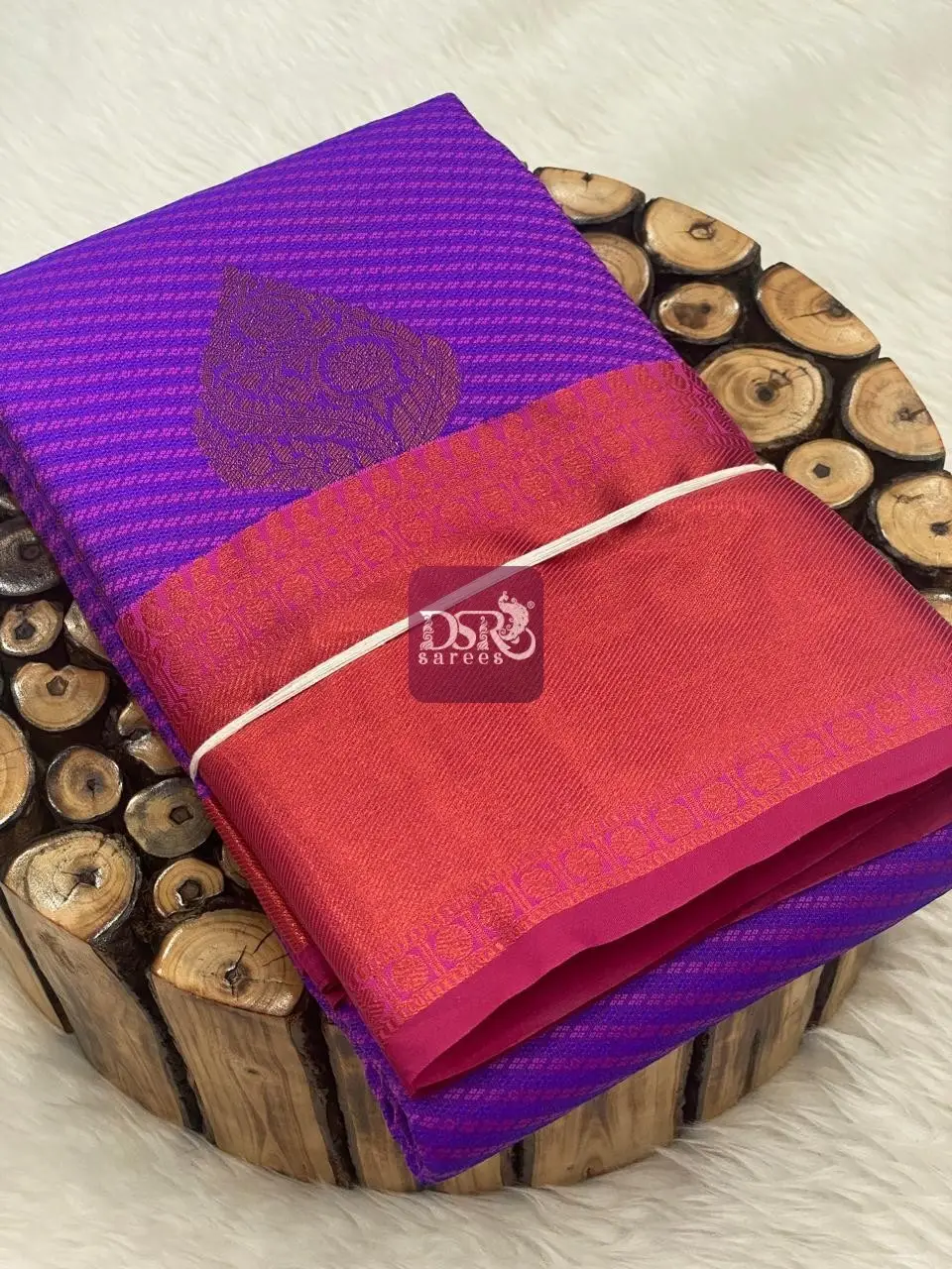 Self Embose Udal Butta Sarees