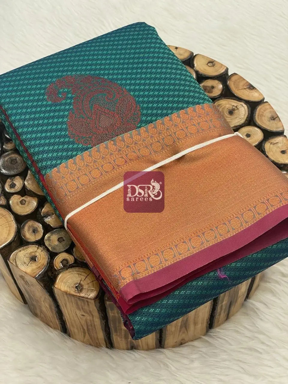 Self Embose Udal Butta Sarees