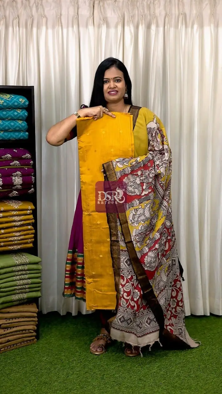 2 Pc Semi Dupion Salwar Suits