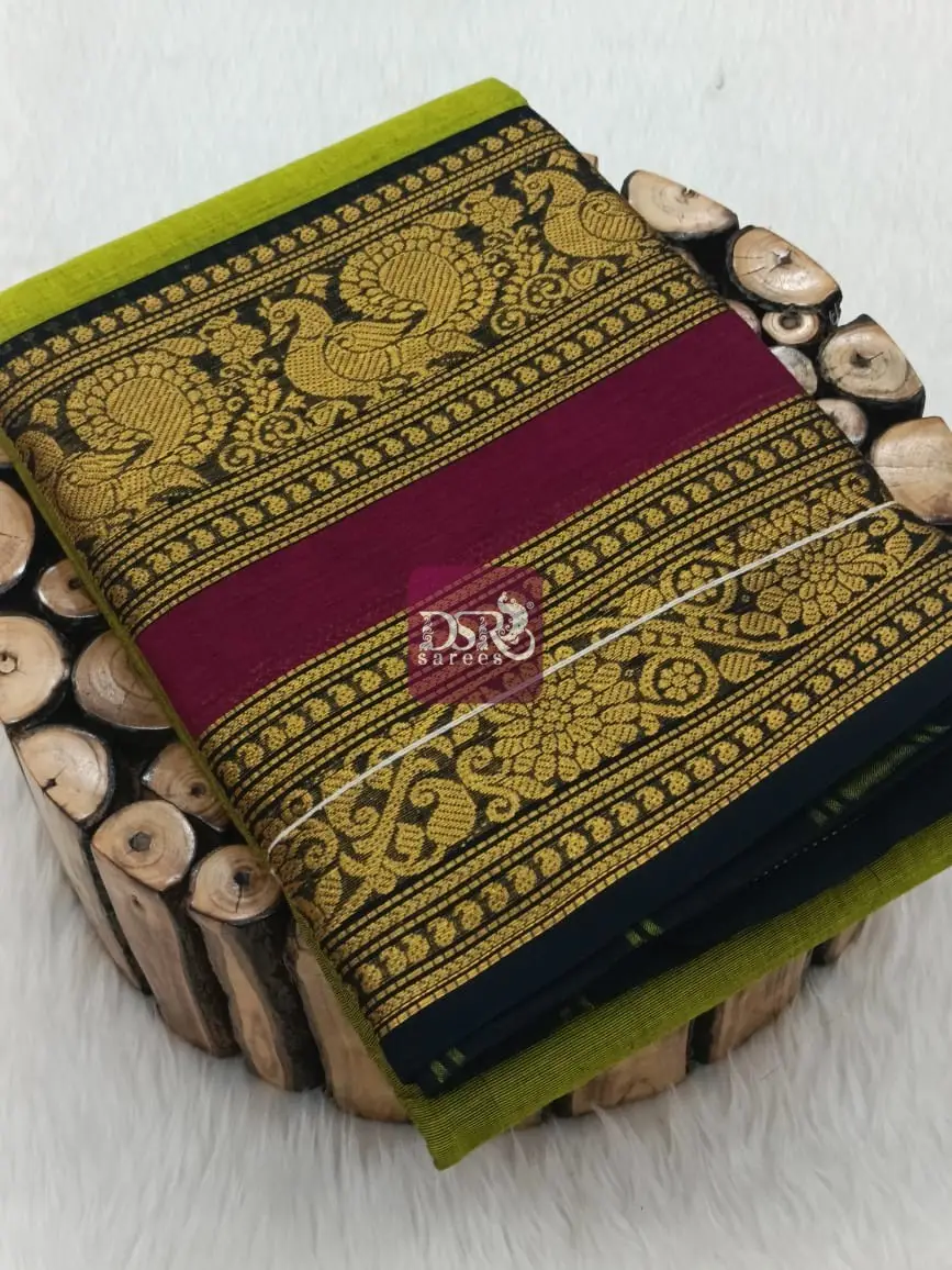 80's Count Chettinadu Sarees W/B