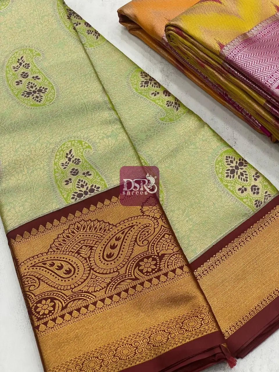 Korvai Tissue Bridal Sarees- vol1