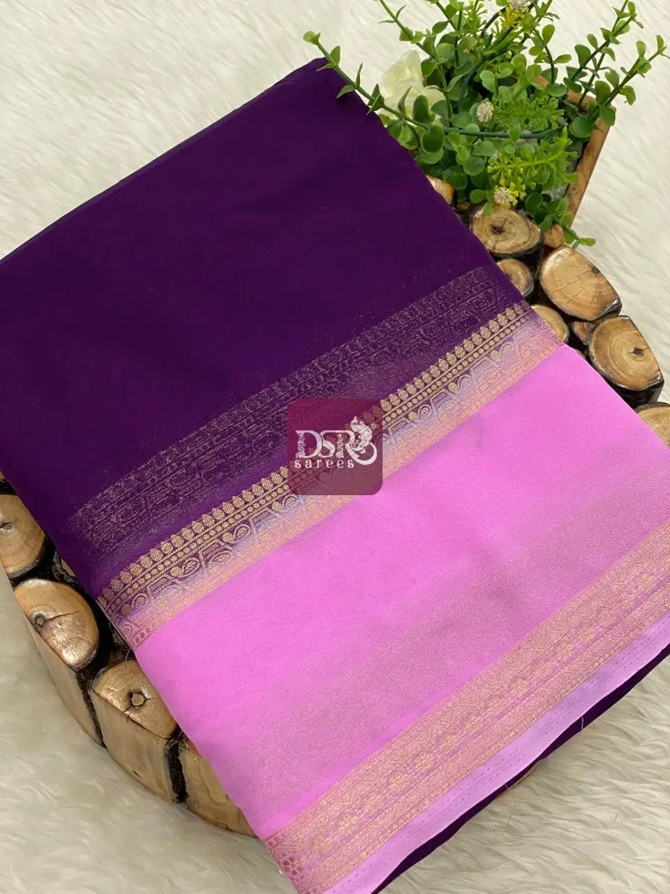 Mysore georgette Sarees - vol1