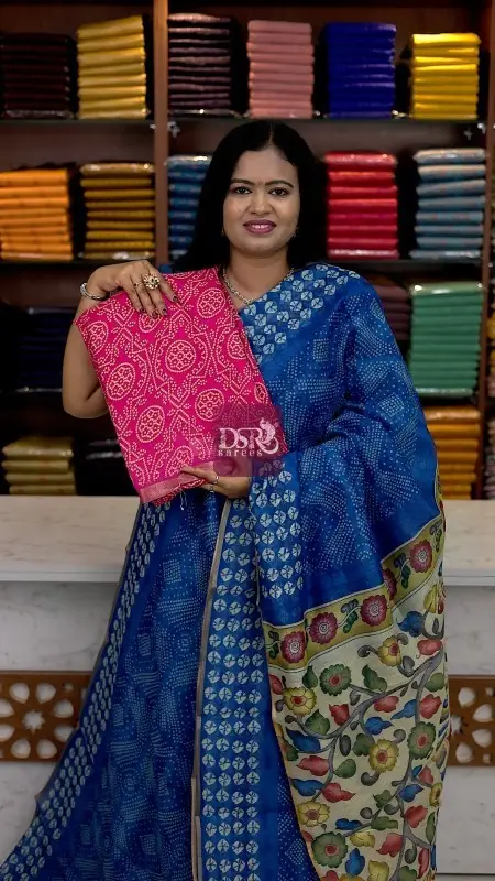 Viscose Chiffon Sarees + Free Saree