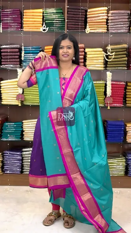 Kalyani Semi Silk Meenakari Salwar