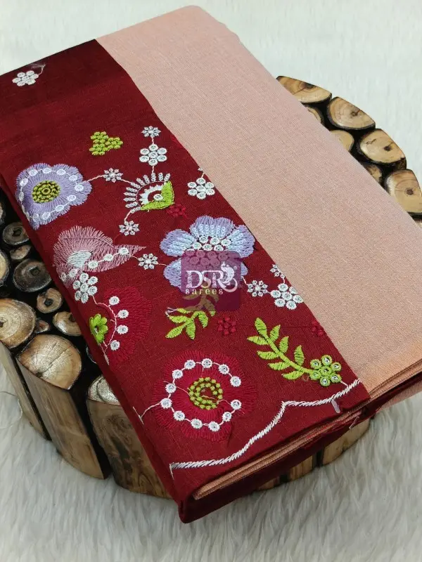 Tissue Saree With Designer Blouse
