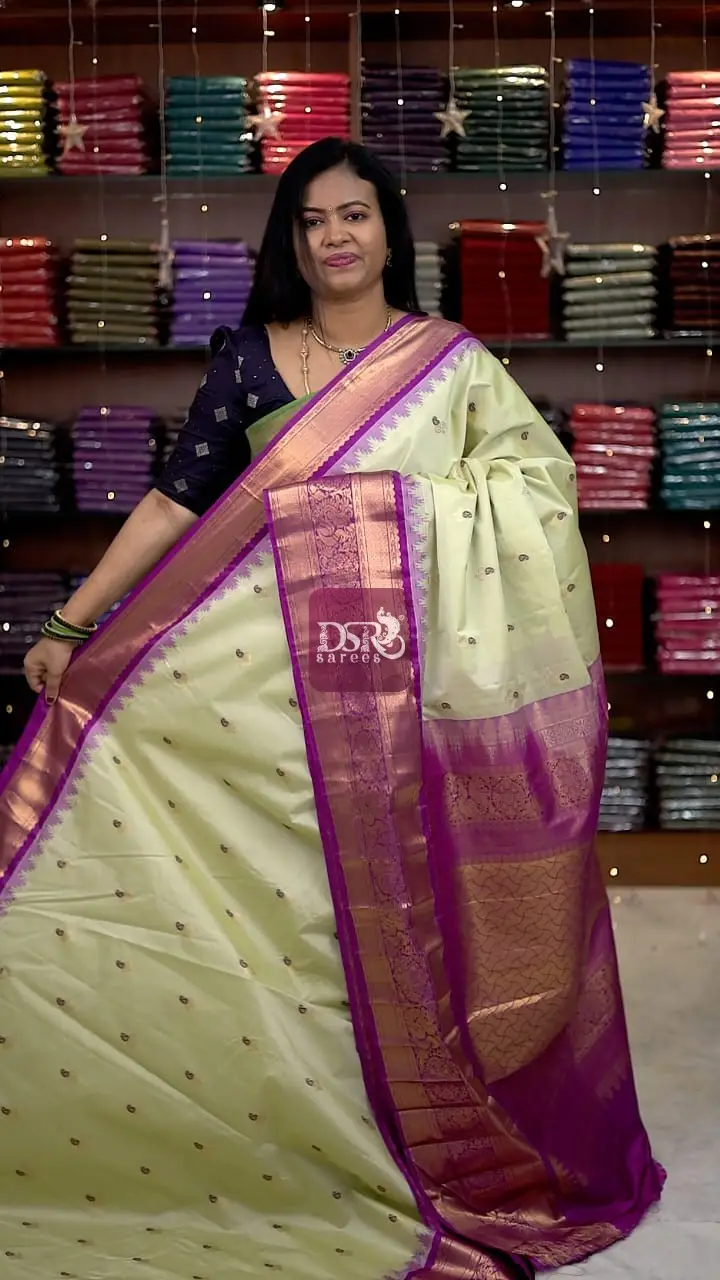 Premium Gadwal Semi Pattu Sarees