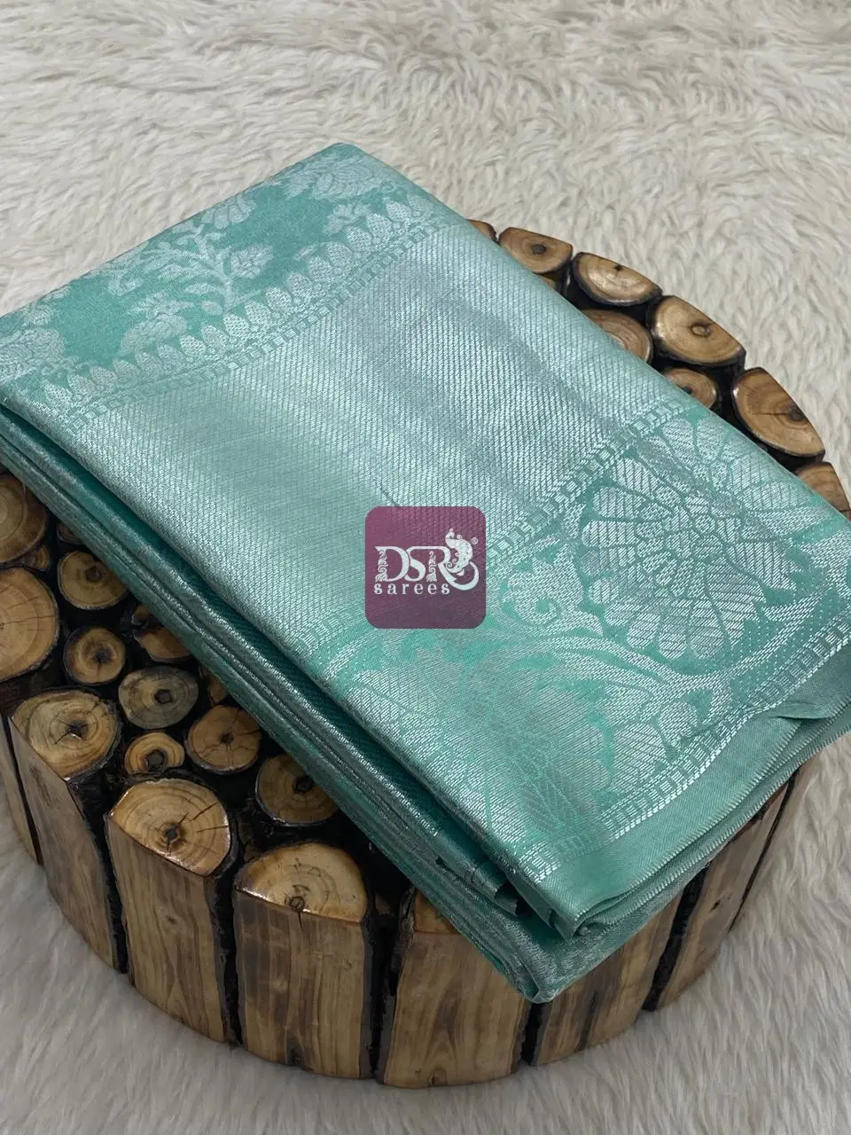 Silver Brocade Silk Sarees
