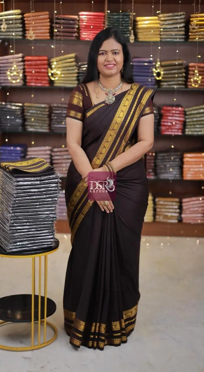 Semi Mysore Crepe silk