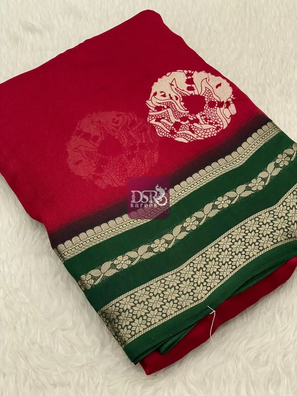 Chiffon Viscose Sarees - vol1