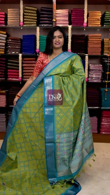 Raw Silk Patola Sarees - vol1