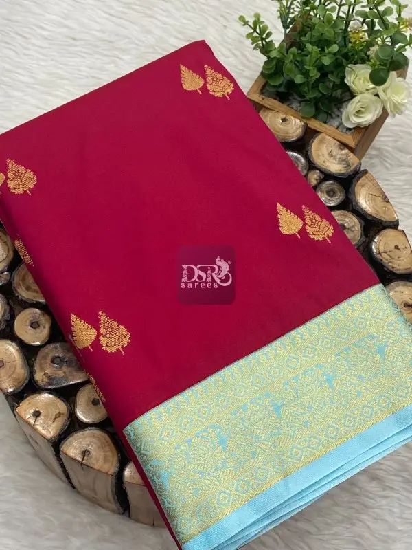 Premium Kanchi Korvai Border Saree- vol3