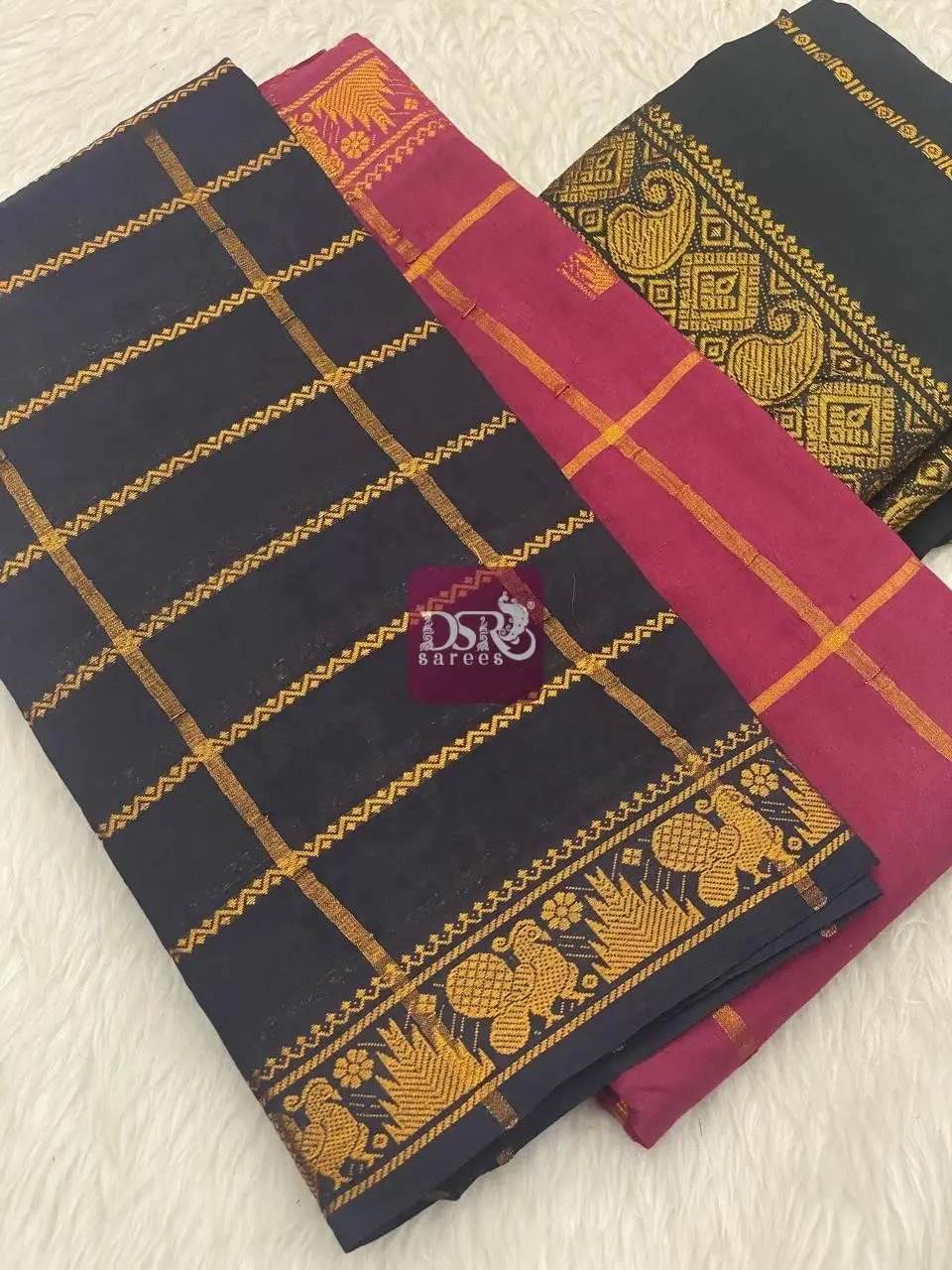 Sungudi Cotton Sarees