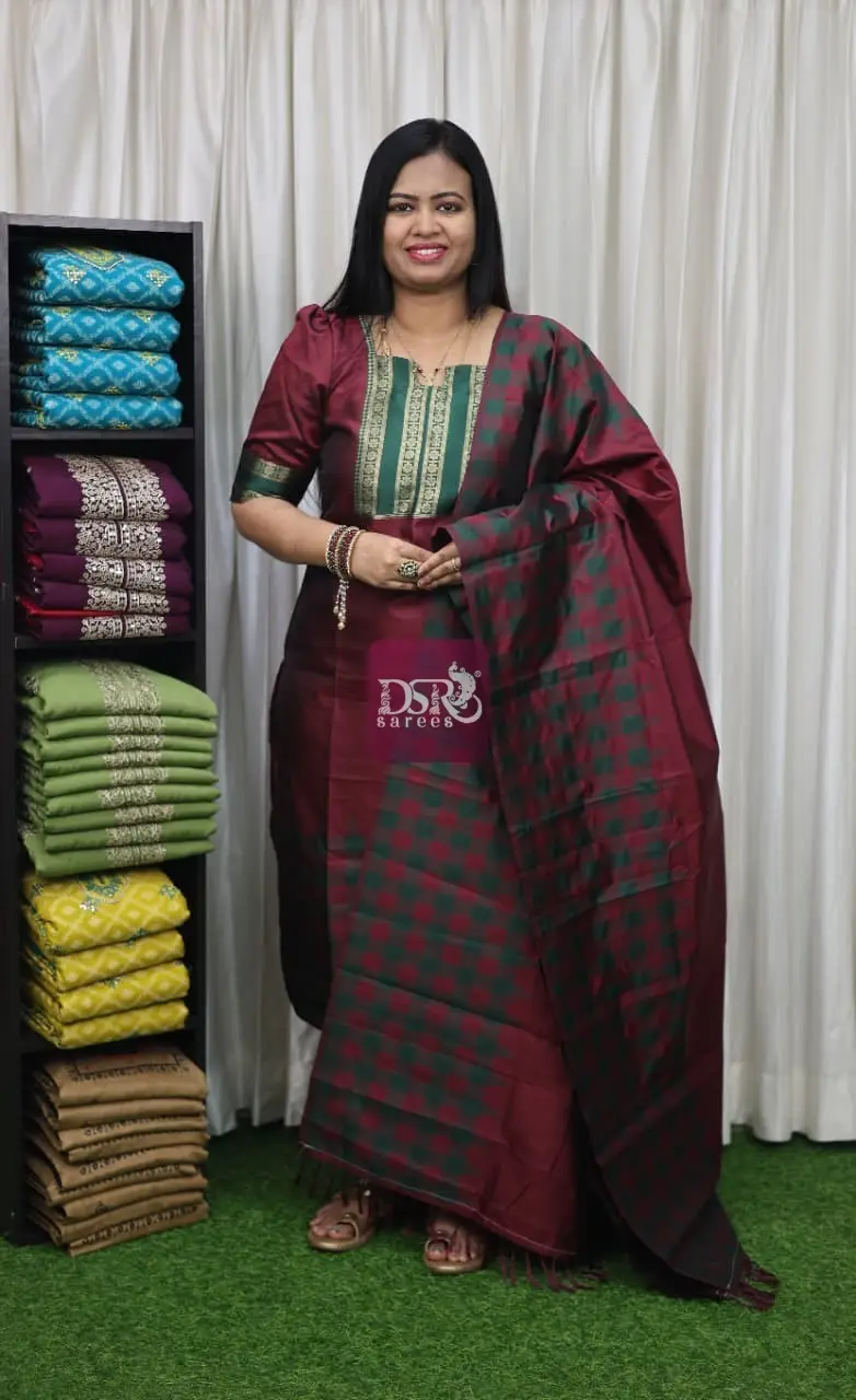 Premium Kanchi Silk Salwar - vol1