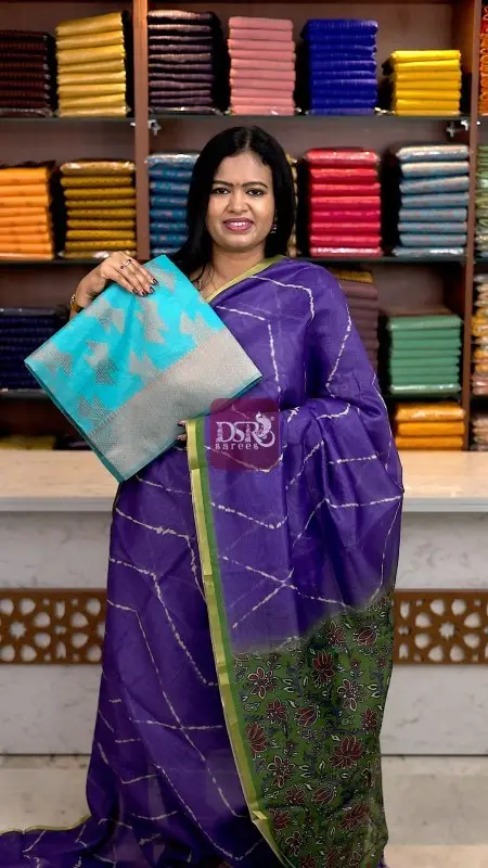 Banarasi  Soft Cotton + Free Saree