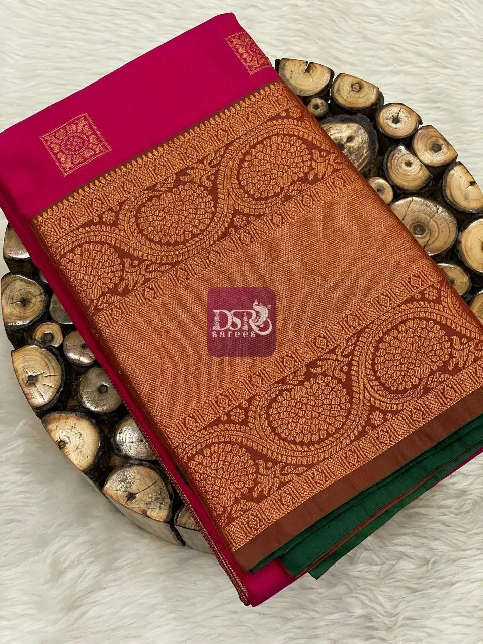 Bridal Semi Silk Sarees - vol2