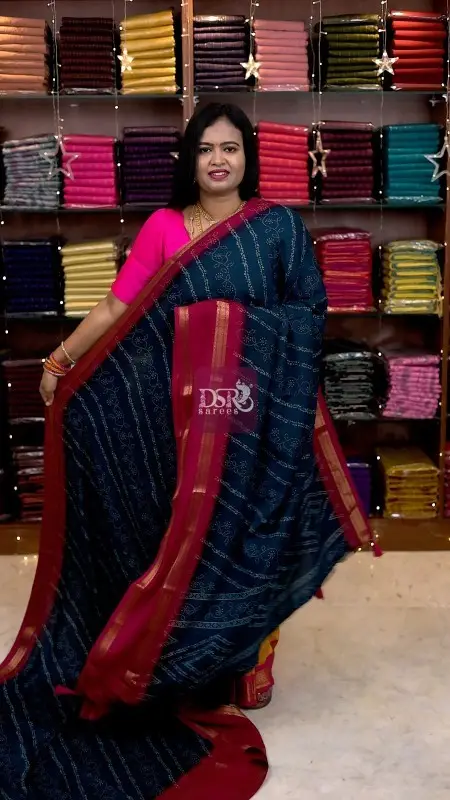 Viscose Chiffon Sarees - vol1