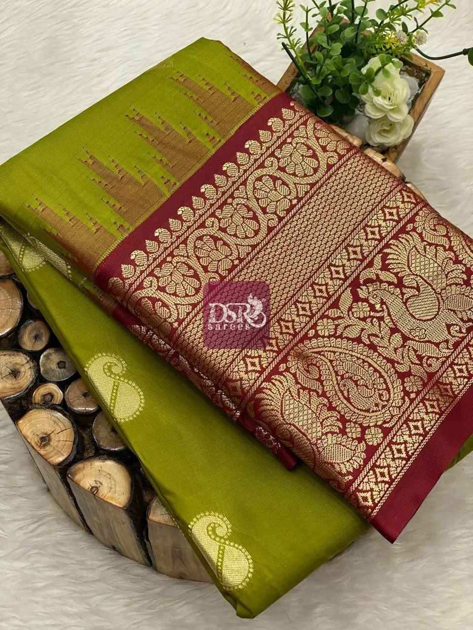 Semi Gadwal Border Sarees - Vol 1