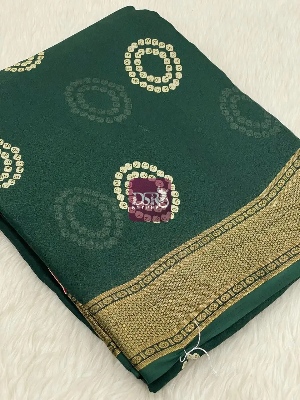 Viscose Chiffon Sarees - vol1