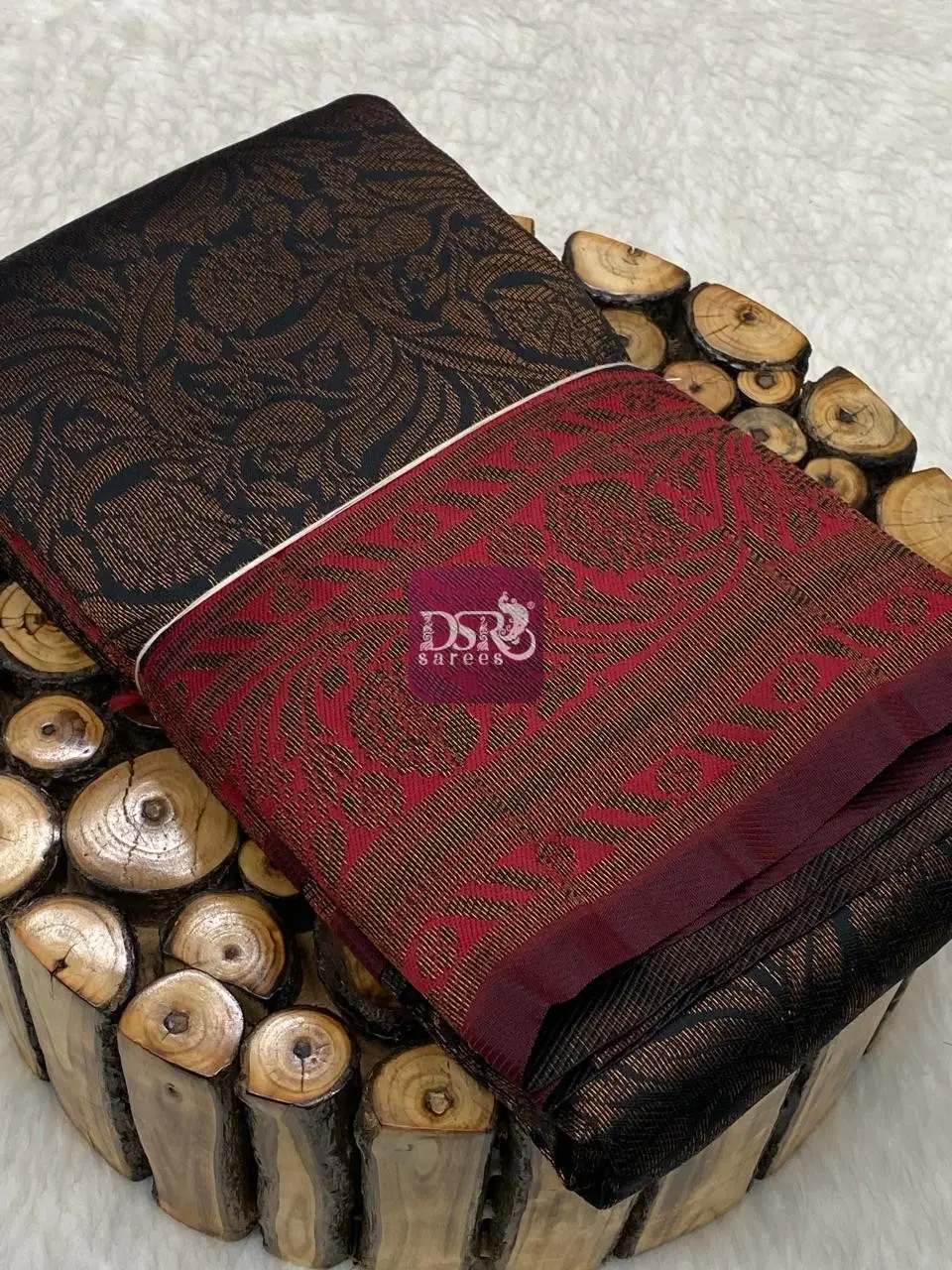 Premium Kanchi Black Zari Saree