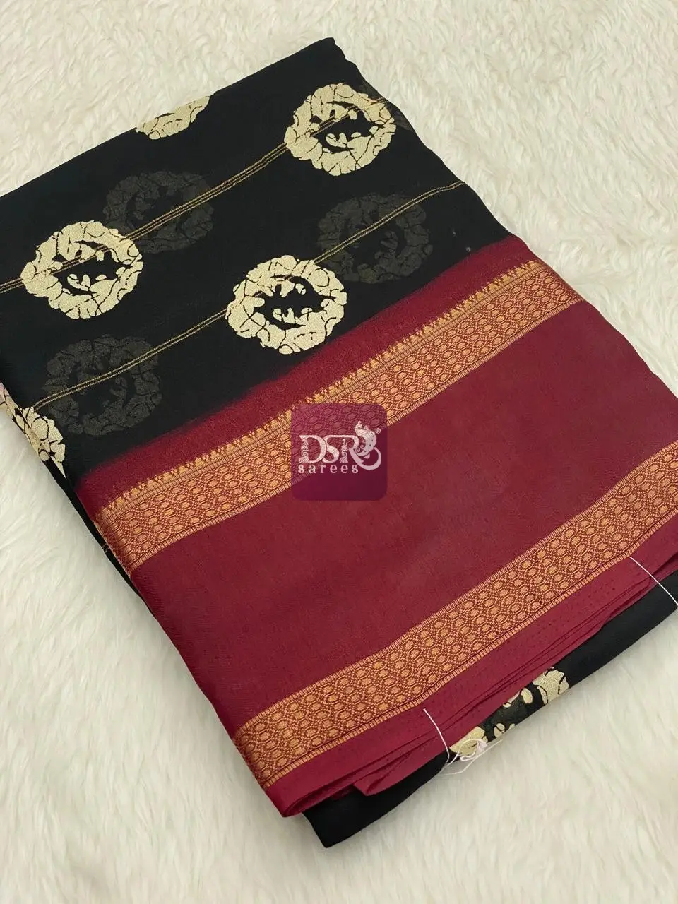 Viscose Chiffon Saree - vol9