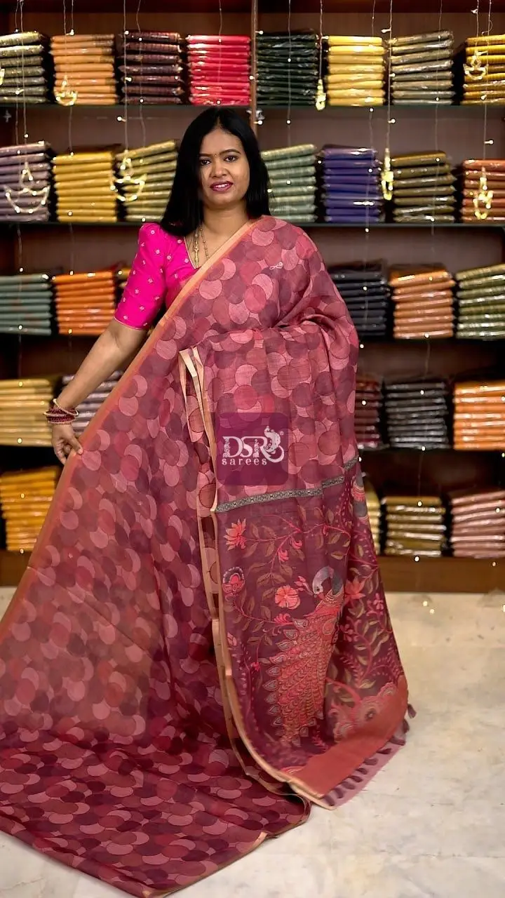 Linen Cotton Sarees