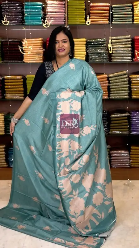 Semi Tussar Sarees -VOL5