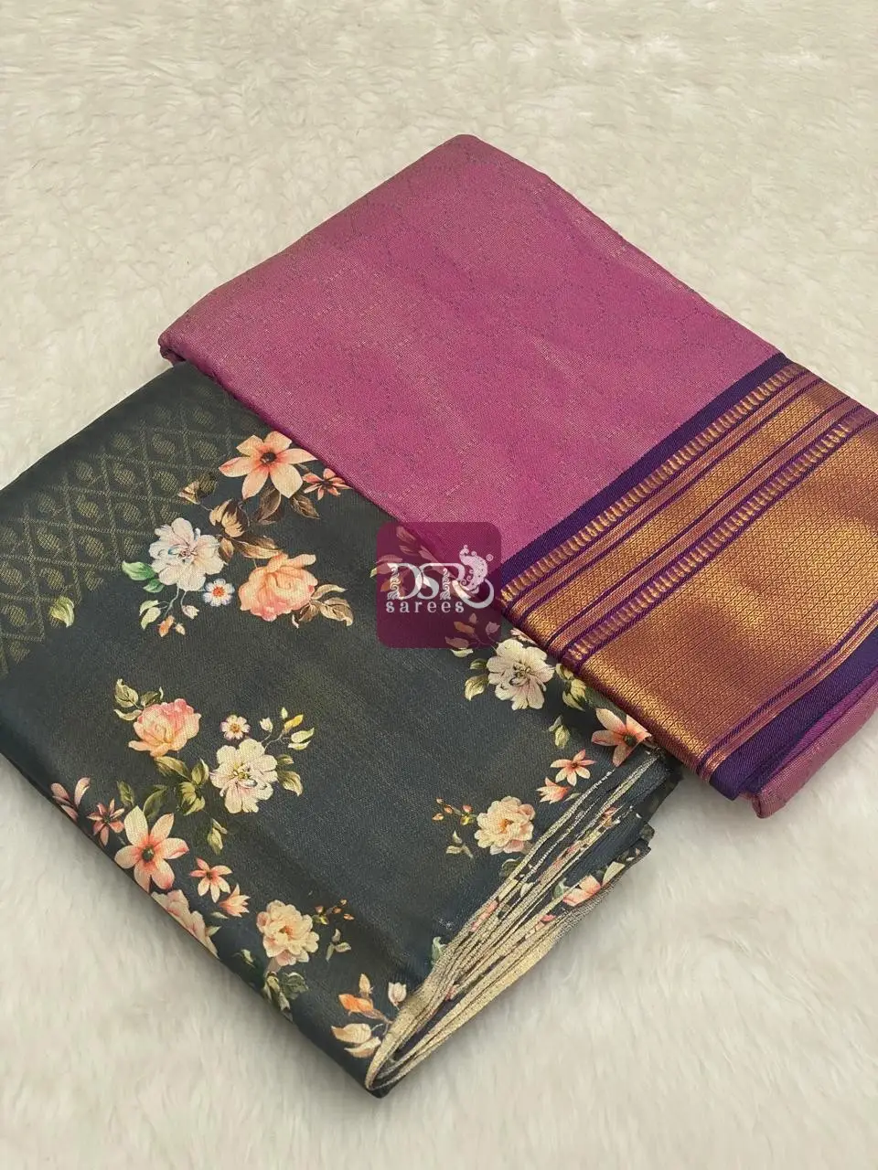 Gaji Silk + Brocade Silk