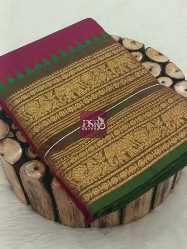 80's Count Chettinadu Sarees W/B