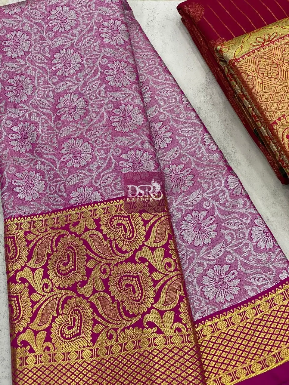 Semi Bridal Silk Sarees