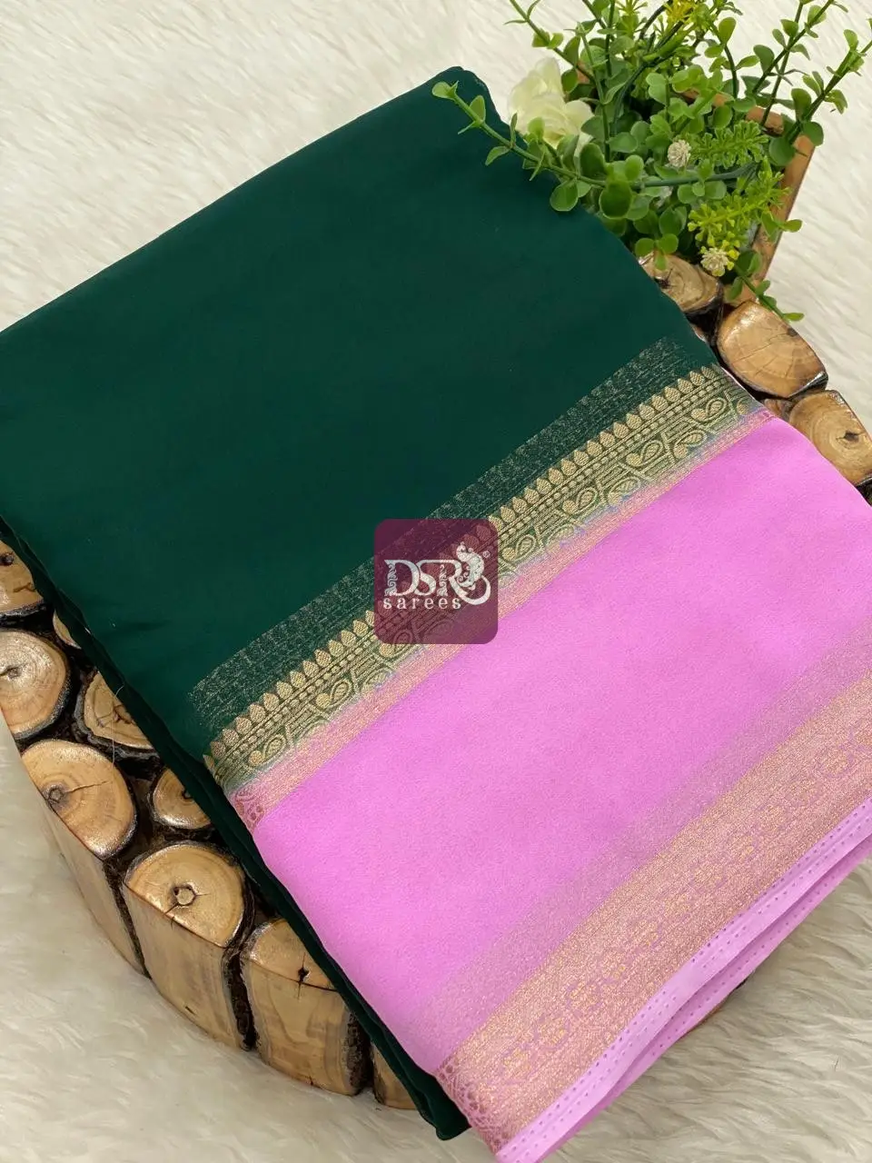 Mysore georgette Sarees - vol1