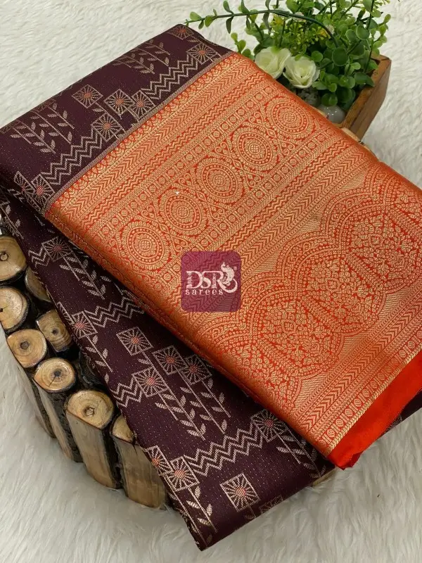 Premium Kanchi Bridal Soft Silk Saree