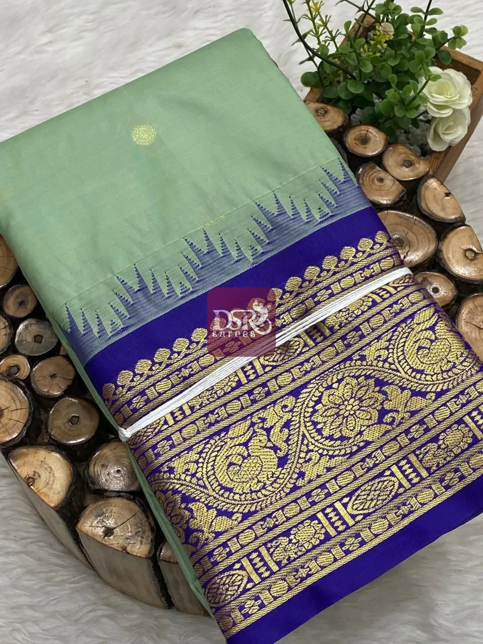 Semi Gadwal Border Sarees - Vol 1