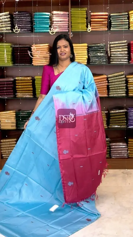 Banana Pith Fibre Saree