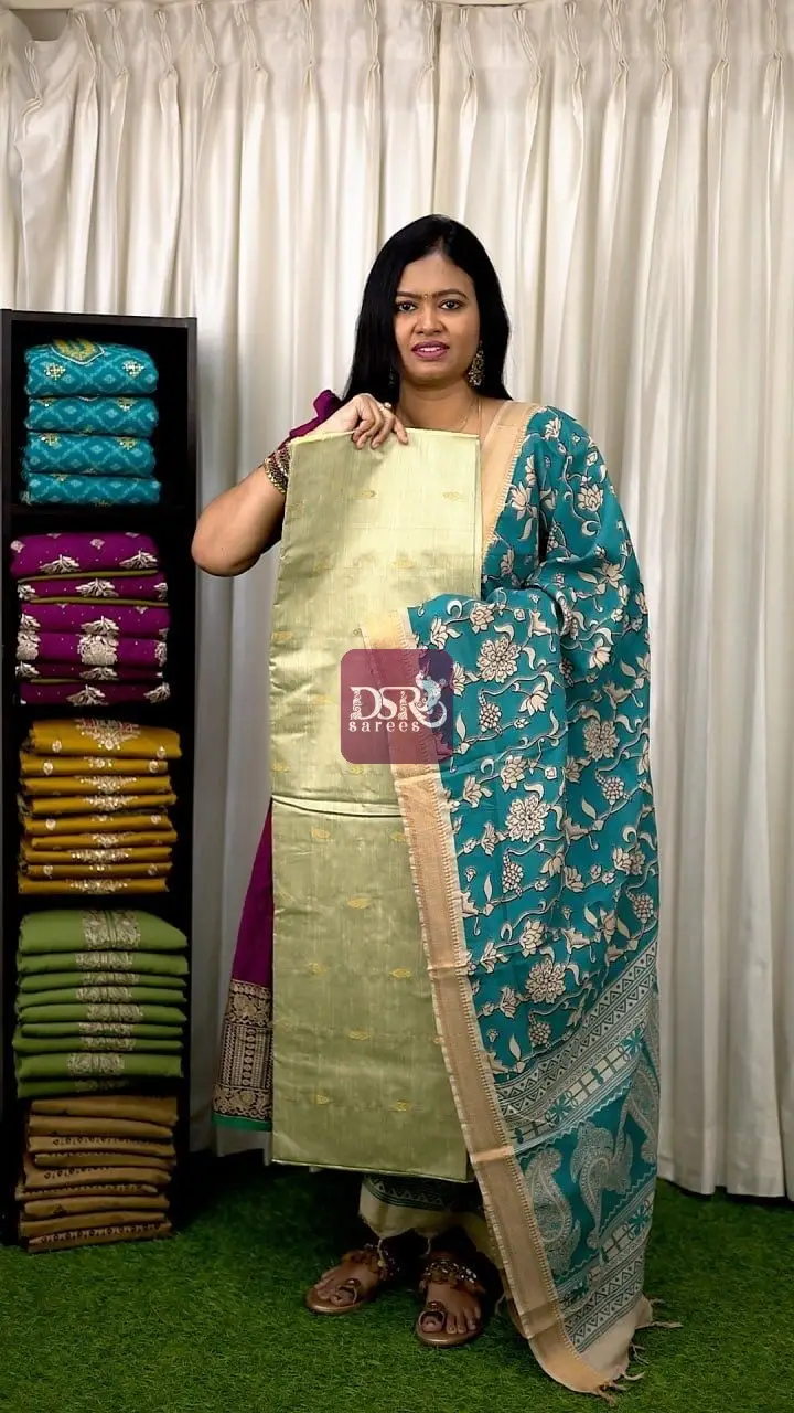 2 Pc Semi Dupion Salwar Suits - vol1