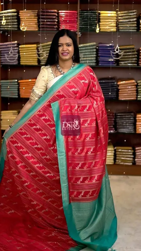 Bridal Crepe Silk Saree
