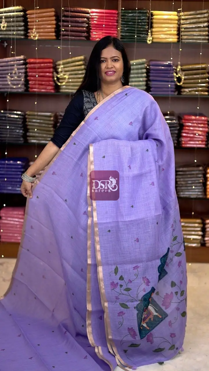 Linen Cotton Sarees