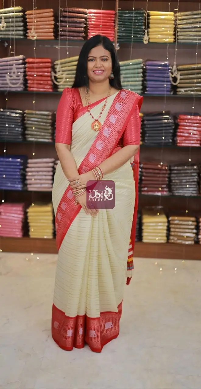 Semi Viscose Crepe Silk Saree