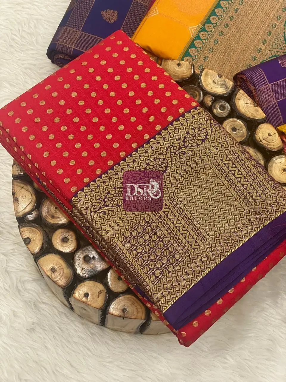 1000 Butta Korvai Border Saree