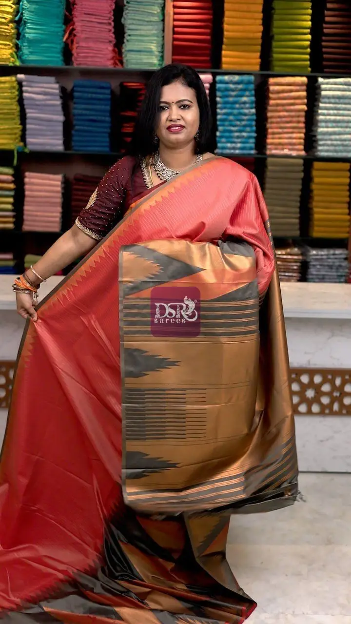 Premium Kanchi Temple Pattu Sarees