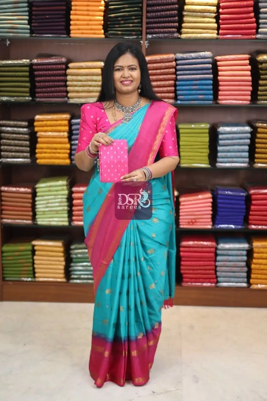 Semi Mysore Georgette Saree