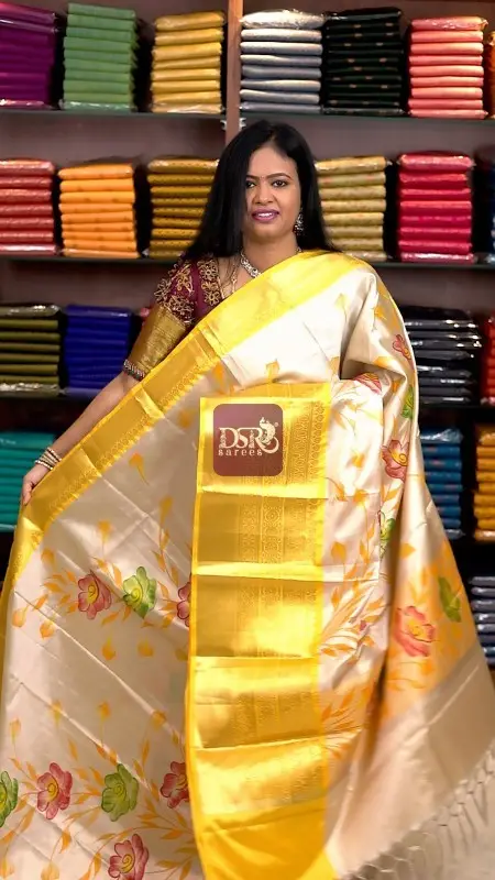 Printed Tissue Silk Sarees