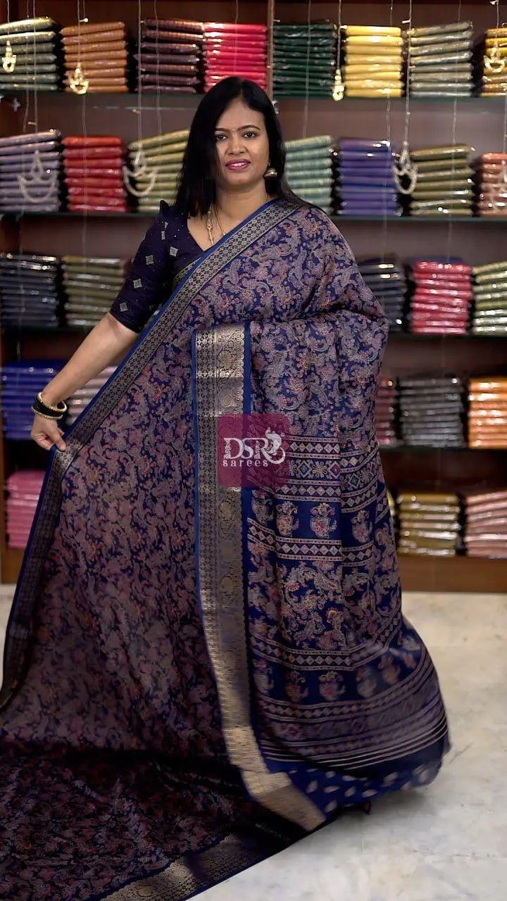 Georgette Dola Saree