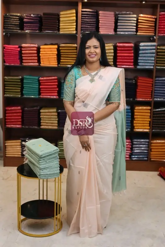 Banana Pith Fibre Saree